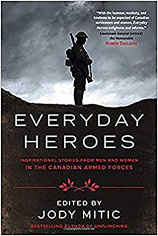 Book cover for "Everyday Heroes" by Jody Mitic