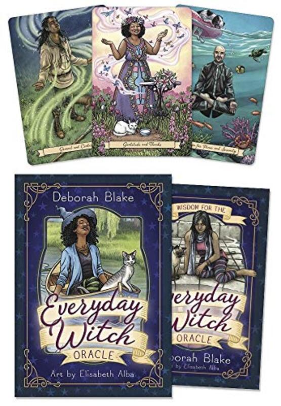 Book cover for "Everyday Witch Oracle" by Deborah Blake