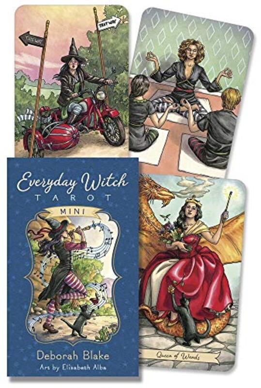 Book cover for "Everyday Witch Tarot Mini" by Deborah Blake