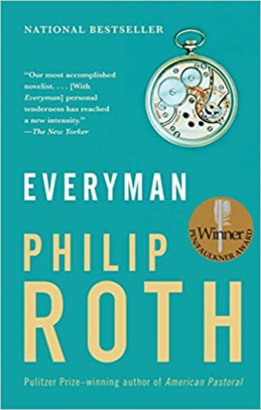 Book cover for "Everyman" by Philip Roth