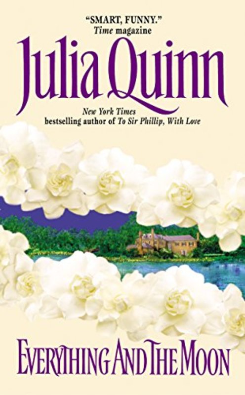 Book cover for "Everything and the Moon" by Julia Quinn