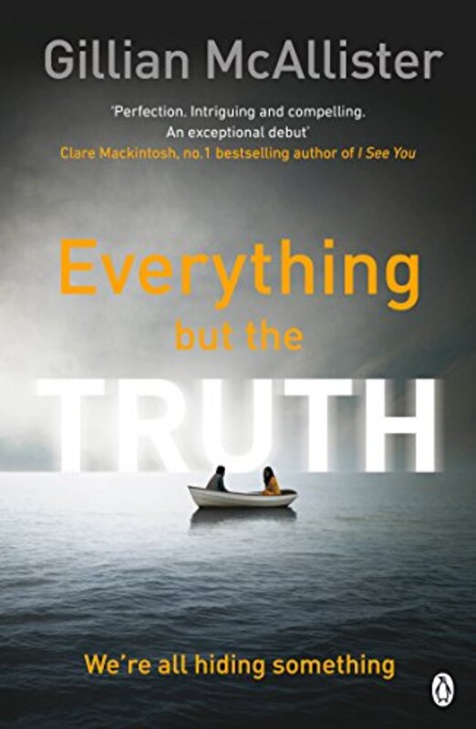 Book cover for "Everything but the Truth" by Gillian McAllister