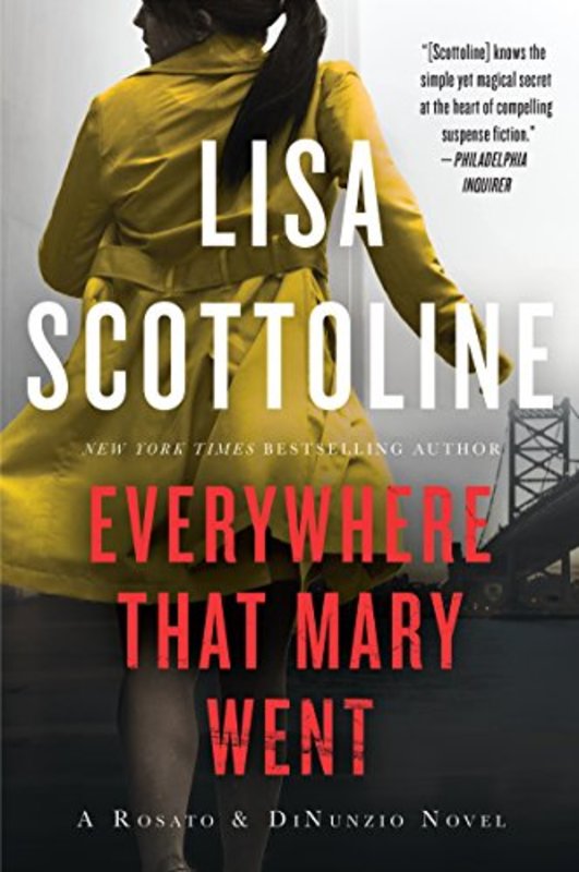 Book cover for "Everywhere That Mary Went" by Lisa Scottoline