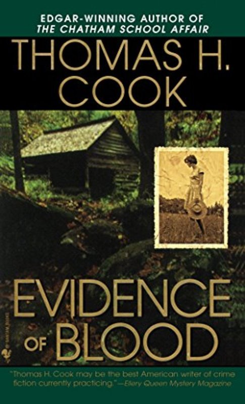 Book cover for "Evidence of Blood" by Thomas H Cook