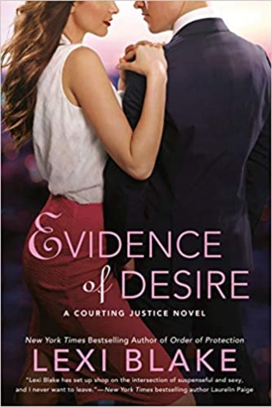 Book cover for "Evidence of Desire" by Lexi Blake