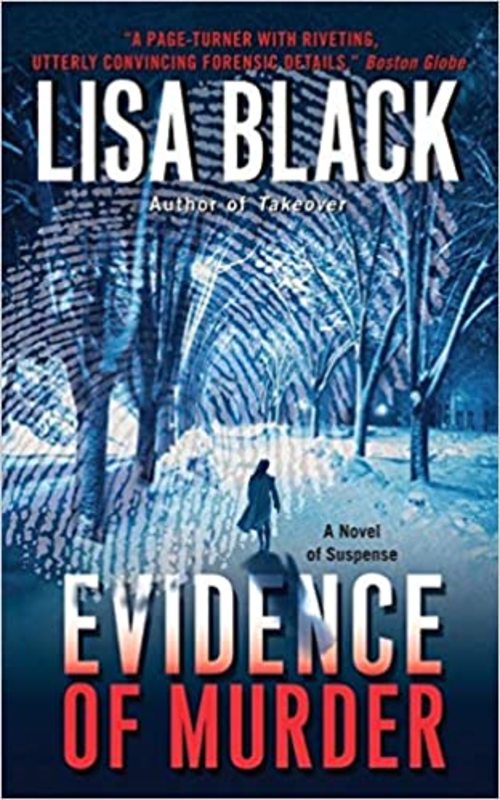 Book cover for "Evidence of Murder" by Lisa Black