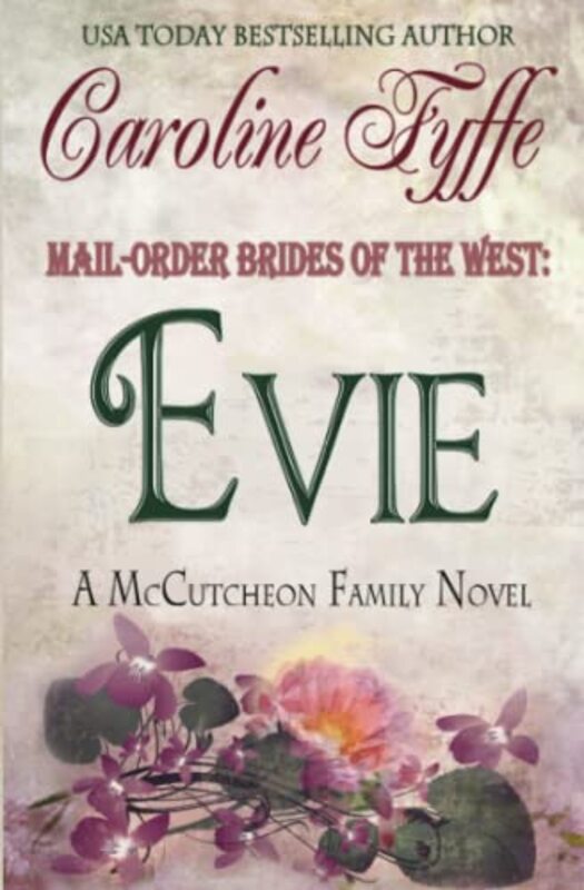 Book cover for "Evie" by Caroline Fyffe