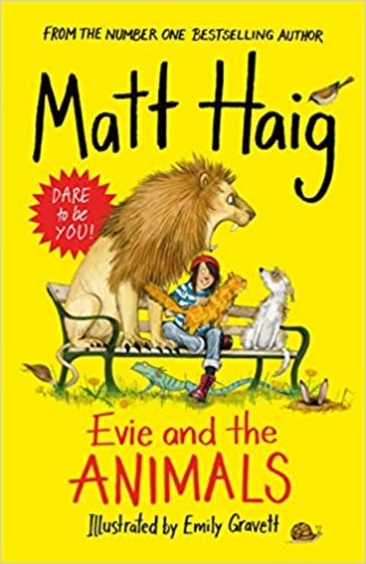 Book cover for "Evie and the Animals"