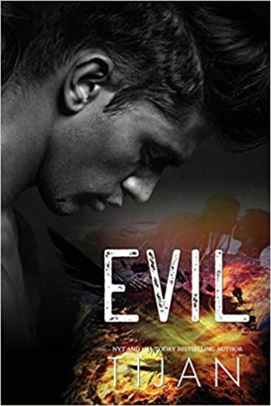 Book cover for "Evil" by Tijan