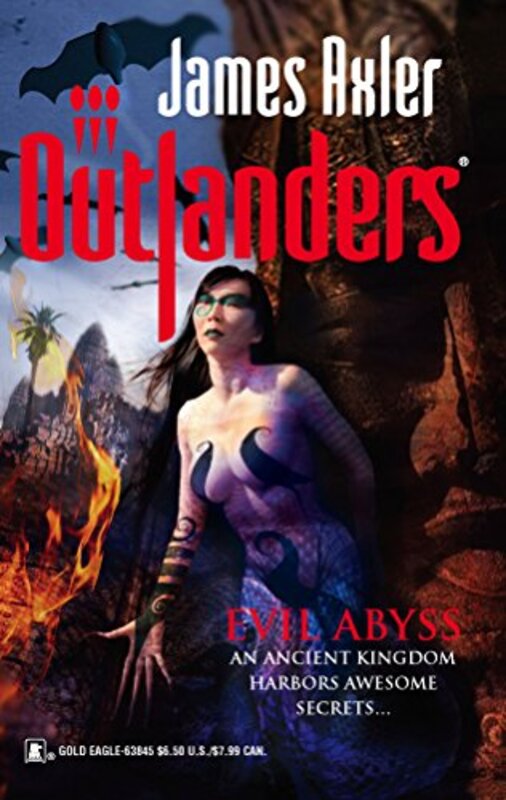 Book cover for "Evil Abyss" by James Axler