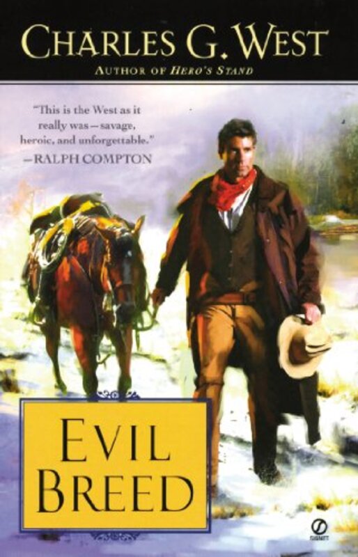 Book cover for "Evil Breed" by Charles G West