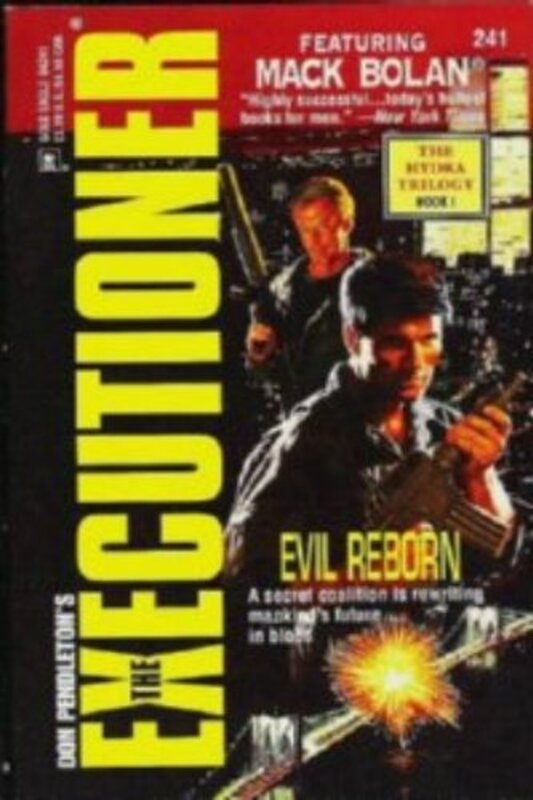 Book cover for "Evil Reborn" by Don Pendleton