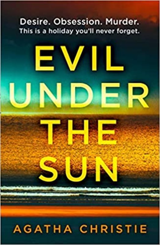 Book cover for "Evil Under the Sun" by Agatha Christie