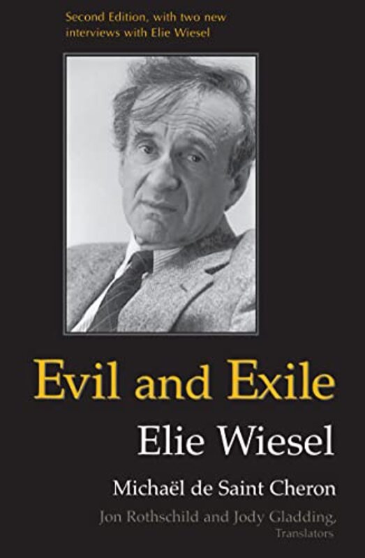 Book cover for "Evil and Exile" by Elie Wiesel