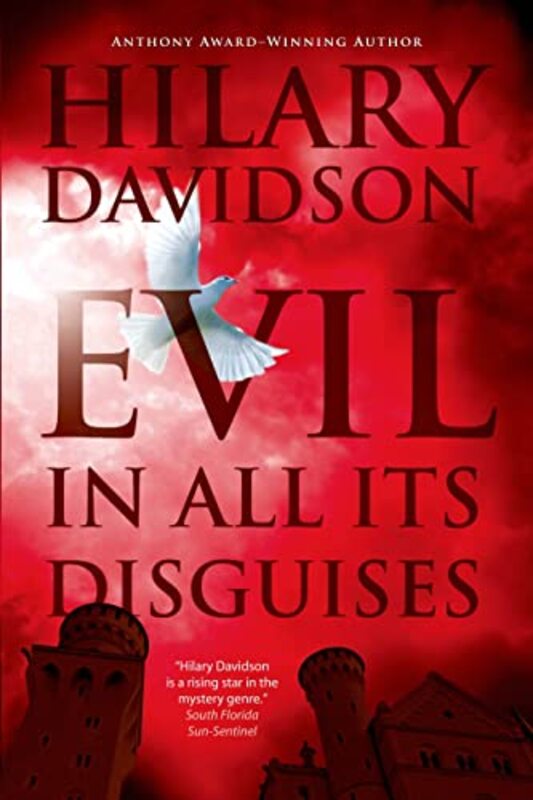 Book cover for "Evil in All Its Disguises" by Hilary Davidson