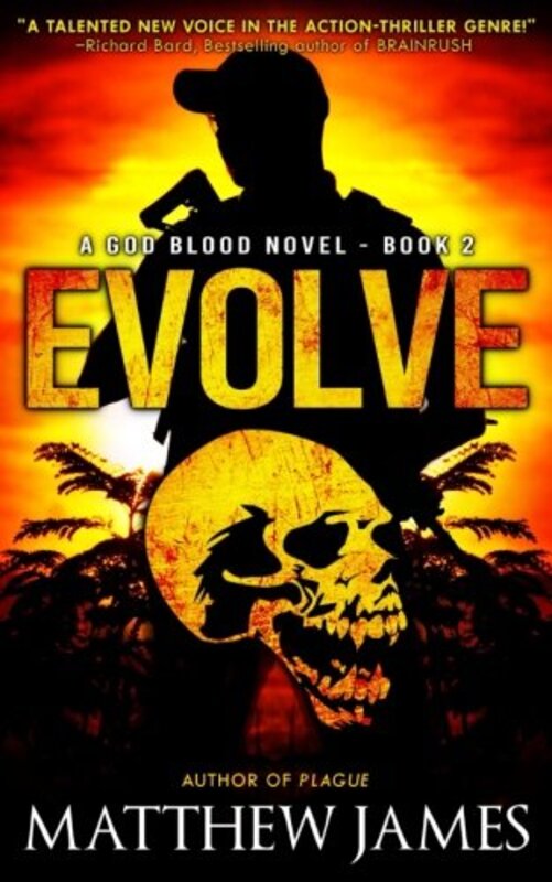 Book cover for "Evolve" by Matthew James