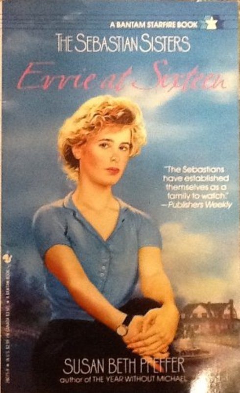Book cover for "Evvie at Sixteen" by Susan Beth Pfeffer