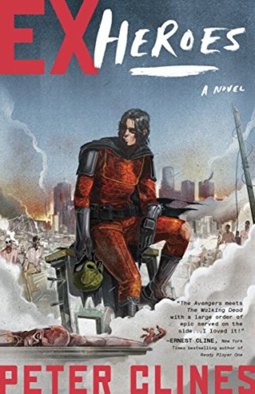 Book cover for "Ex-Heroes" by Peter Clines