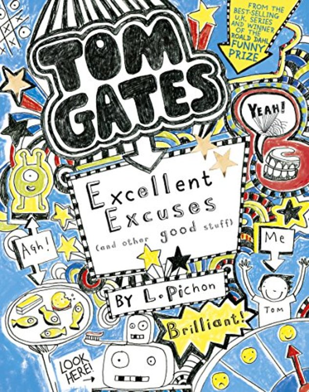 Book cover for "Excellent Excuses (And Other Good Stuff)" by Liz Pichon