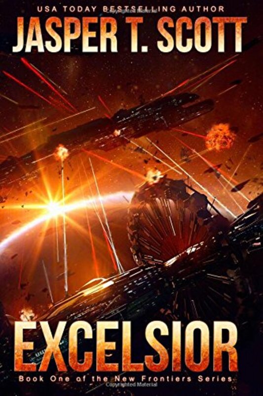 Book cover for "Excelsior" by Jasper T Scott