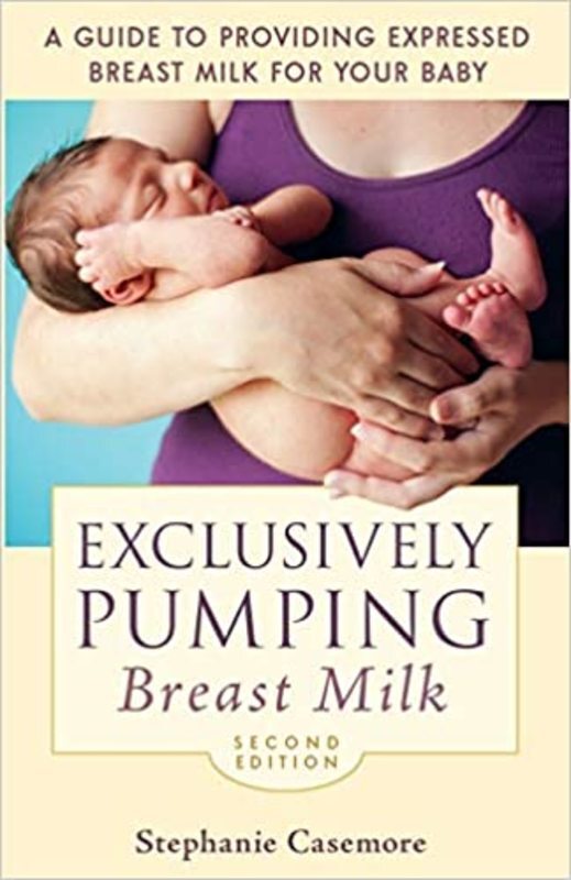 Book cover for "Exclusively Pumping Breast Milk" by Stephanie Casemore