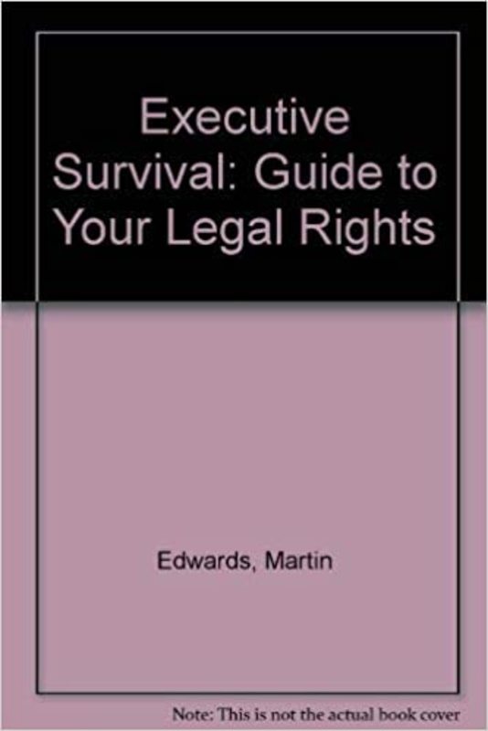 Book cover for "Executive Survival" by Martin Edwards