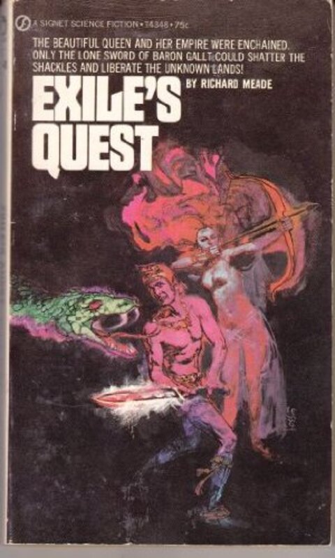 Book cover for "Exile's Quest" by Ben Haas