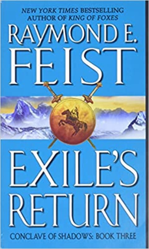 Book cover for "Exile's Return" by Raymond E. Feist