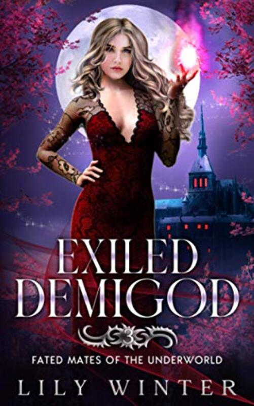 Book cover for "Exiled Demigod" by Linzi Baxter