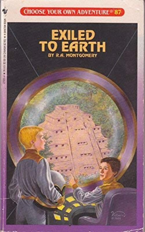 Book cover for "Exiled to Earth" by Various