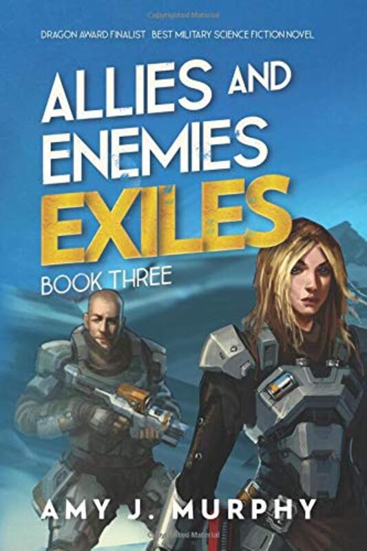 Book cover for "Exiles" by Amy J Murphy