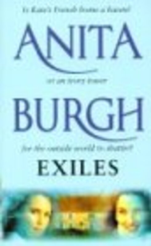 Book cover for "Exiles" by Anita Burgh