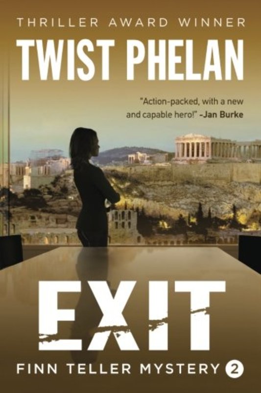 Book cover for "Exit" by Twist Phelan