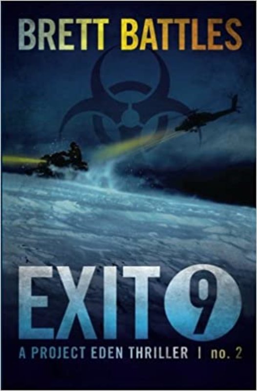 Book cover for "Exit 9" by Brett Battles