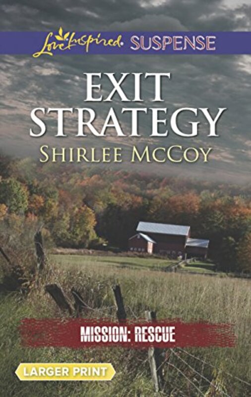 Book cover for "Exit Strategy" by Shirlee McCoy