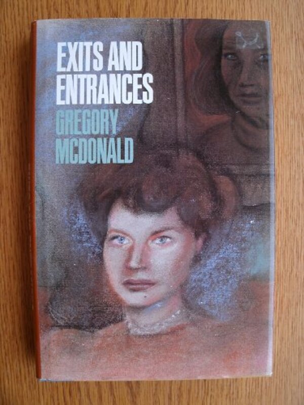 Book cover for "Exits and Entrances" by Gregory Mcdonald