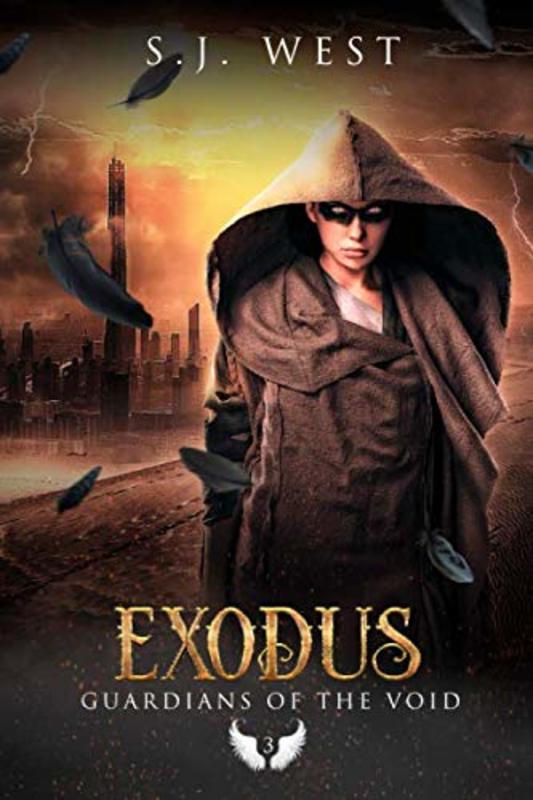 Book cover for "Exodus" by SJ West