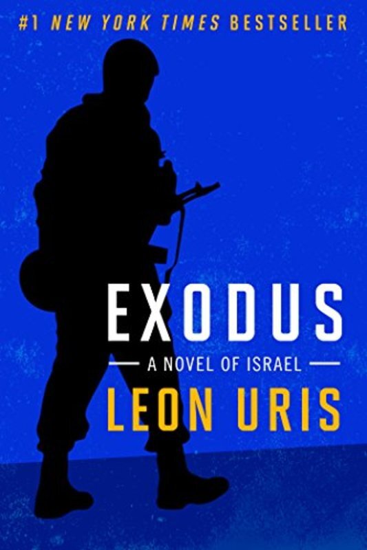 Book cover for "Exodus" by Leon Uris