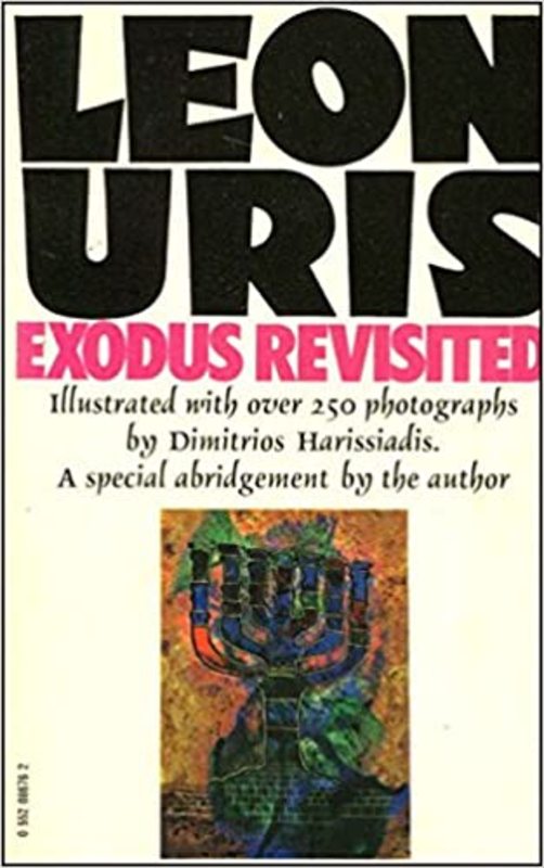 Book cover for "Exodus Revisited" by Leon Uris