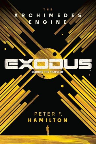 Book cover for "Exodus" by Peter F. Hamilton