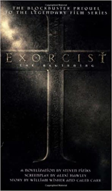 Book cover for "Exorcist: The Beginning" by Caleb Carr