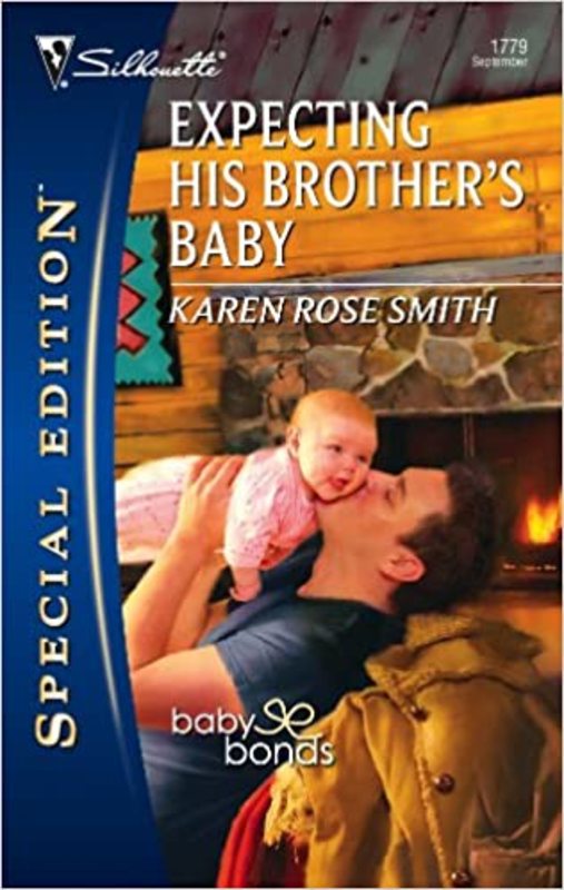 Book cover for "Expecting His Brother's Baby" by Karen Rose Smith