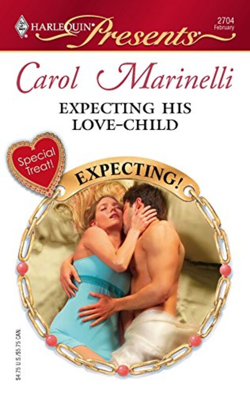 Book cover for "Expecting His Love-Child" by Carol Marinelli