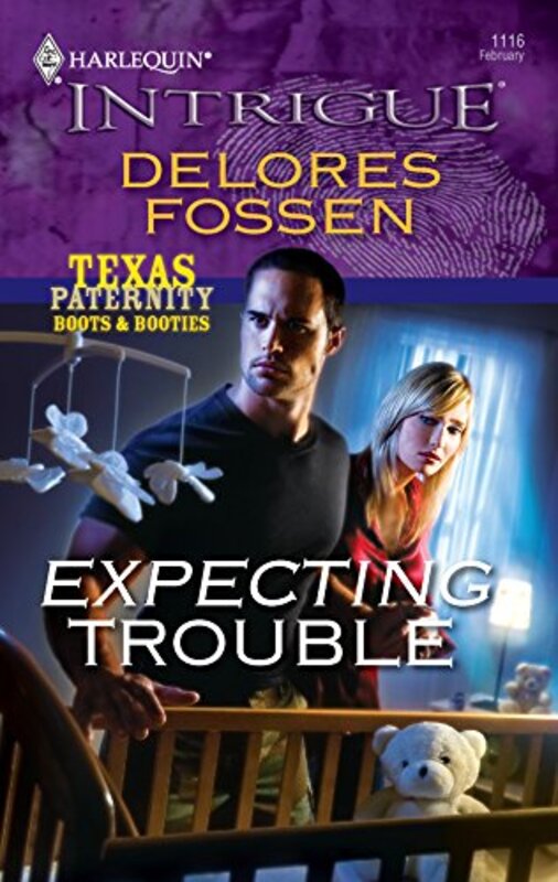 Book cover for "Expecting Trouble" by Delores Fossen