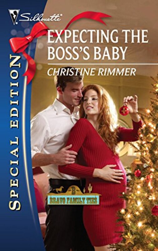 Book cover for "Expecting the Boss's Baby" by Christine Rimmer