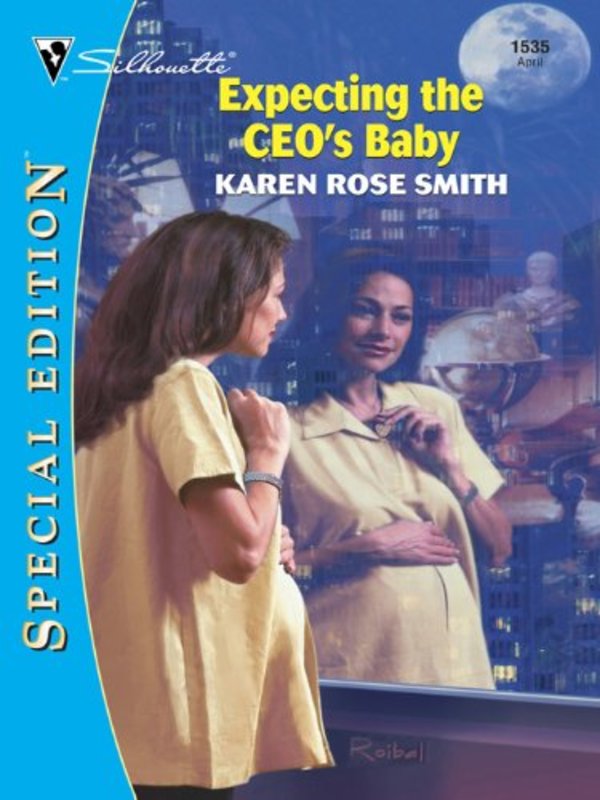 Book cover for "Expecting the CEO's Baby" by Karen Rose Smith