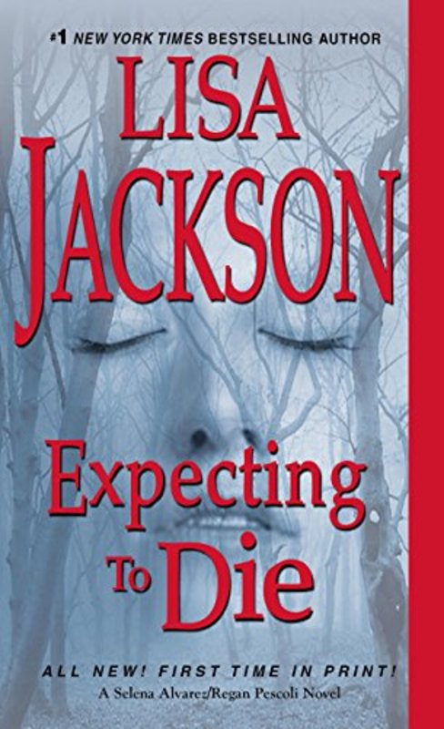 Book cover for "Expecting to Die" by Lisa Jackson