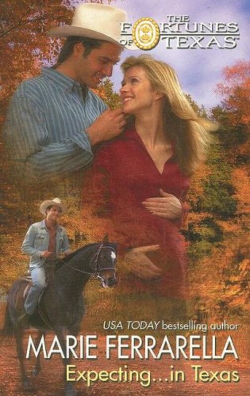 Book cover for "Expecting... In Texas" by Marie Ferrarella