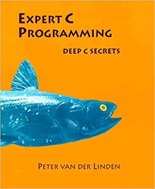 Book cover for "Expert C Programming" by Peter van der Linden