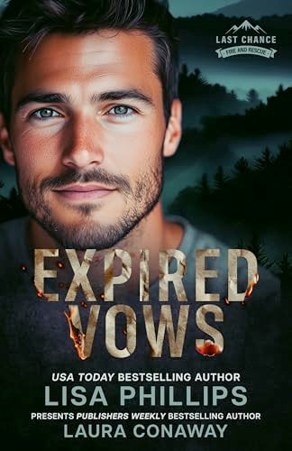 Book cover for "Expired Vows" by Lisa Phillips